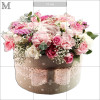 Pasztell FlorBox - rózsaszín árnyalatú szezonális virágokból
