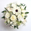 Pasztell FlorBox - fehér árnyalatú szezonális virágokból